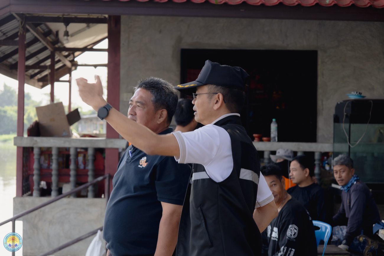 ลงพื้นที่ติดตามและสั่งการแก้ไขปัญหาน้ำท่วมในพื้นที่เฝ้าระวังอย่างเร่งด่วน! พื้นที่: ชุมชนสวนส้ม หมู่ 5