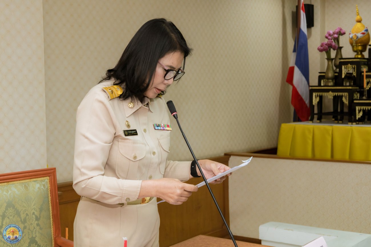 ประชุมสภาเทศบาลตำบลอ้อมใหญ่ สมัยสามัญ สมัยที่ 3 ครั้งที่ 1 ประจำปี 2569 ณ ห้องประชุมสภาเทศบาลตำบลอ้อมใหญ่